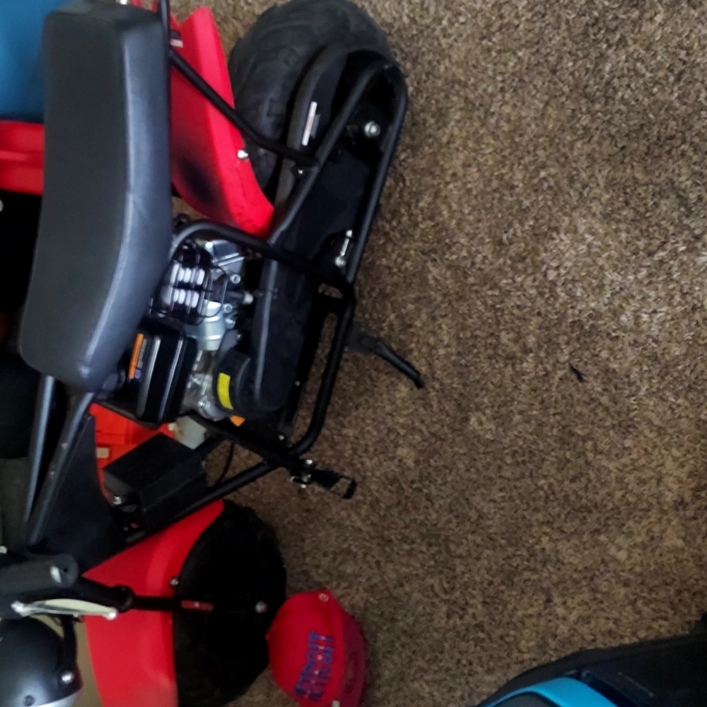 Red Mini Bike